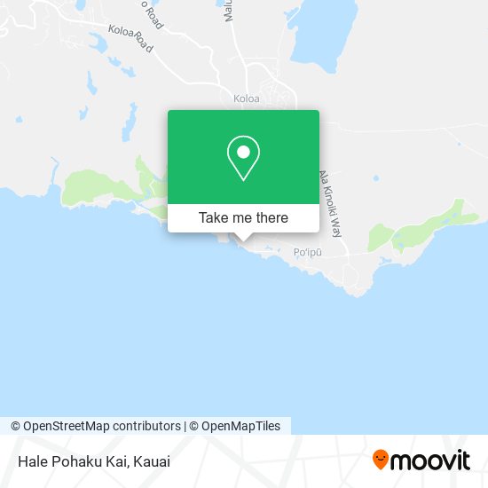 Mapa de Hale Pohaku Kai
