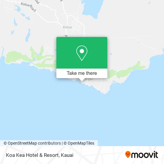 Koa Kea Hotel & Resort map