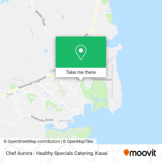 Mapa de Chef Aurora - Healthy Specials Catering