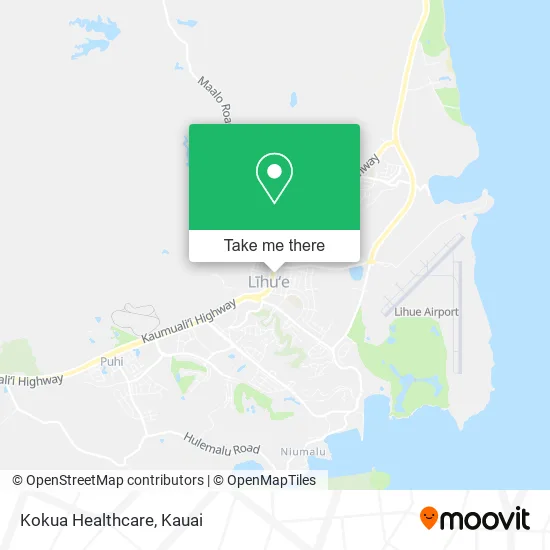 Mapa de Kokua Healthcare