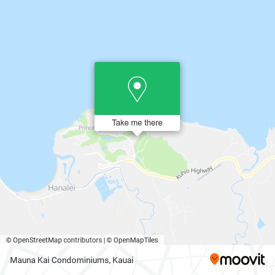 Mapa de Mauna Kai Condominiums