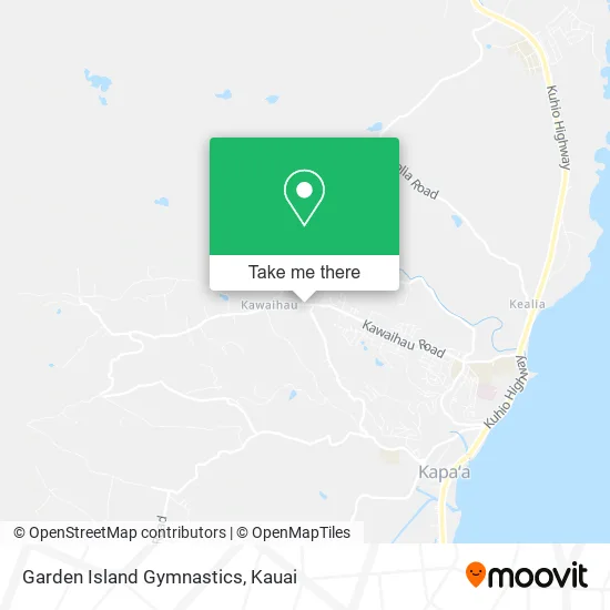 Garden Island Gymnastics map
