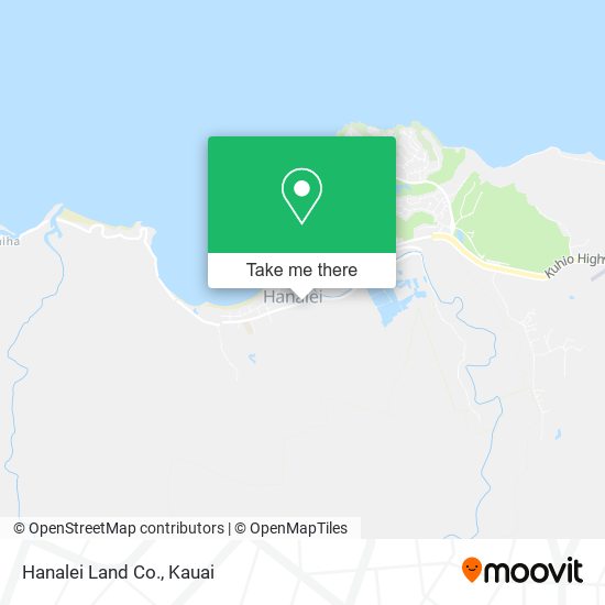 Mapa de Hanalei Land Co.