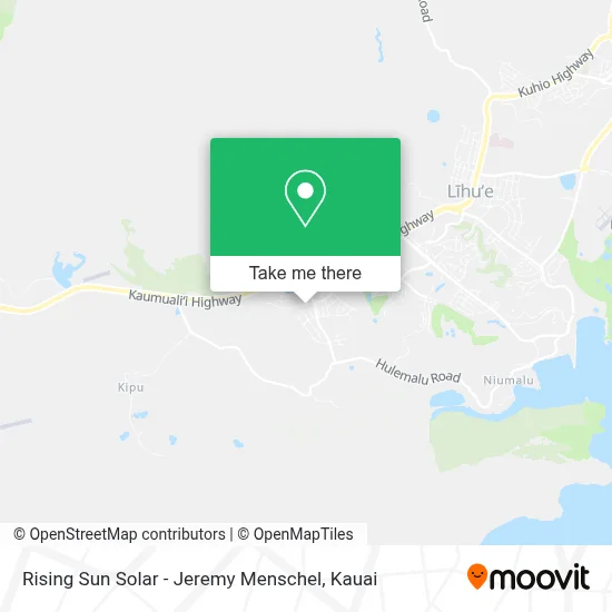 Rising Sun Solar - Jeremy Menschel map