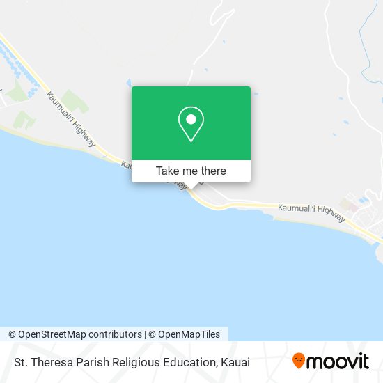 Mapa de St. Theresa Parish Religious Education