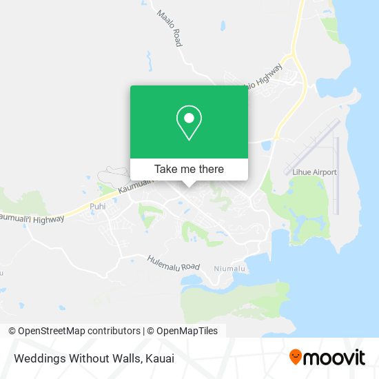 Weddings Without Walls map