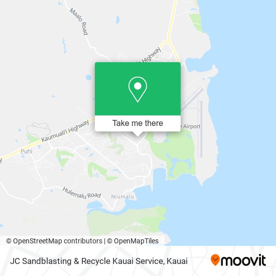 Mapa de JC Sandblasting & Recycle Kauai Service