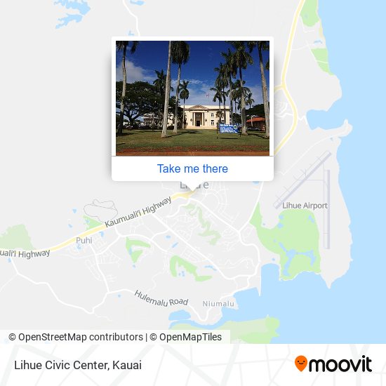 Mapa de Lihue Civic Center