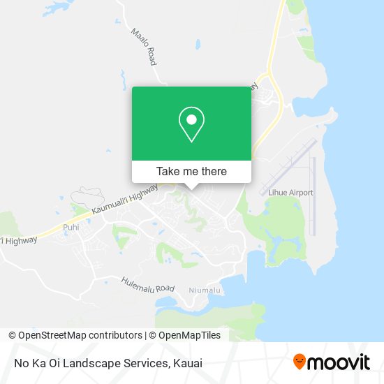 Mapa de No Ka Oi Landscape Services