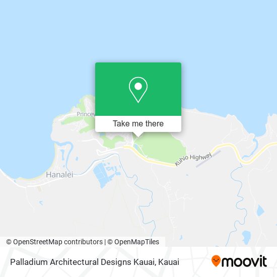 Palladium Architectural Designs Kauai map