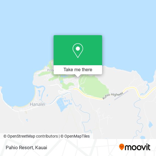 Mapa de Pahio Resort