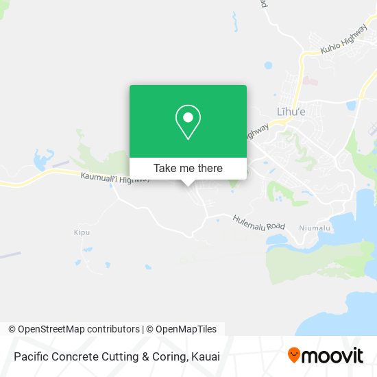 Pacific Concrete Cutting & Coring map