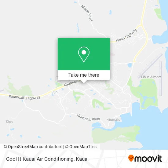 Cool It Kauai Air Conditioning map