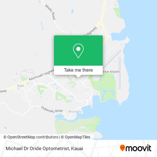Michael Dr Oride Optometrist map