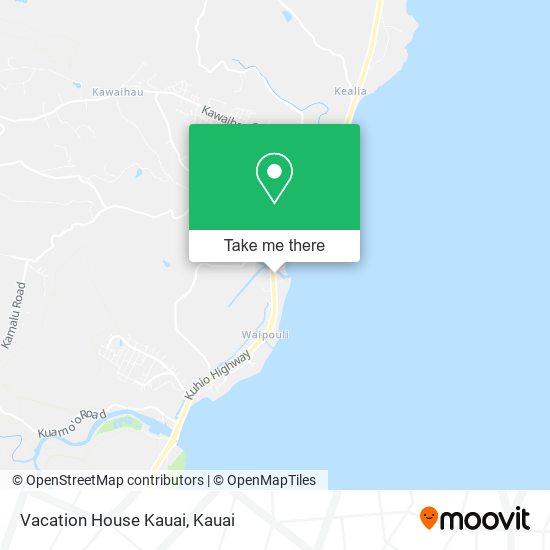 Mapa de Vacation House Kauai