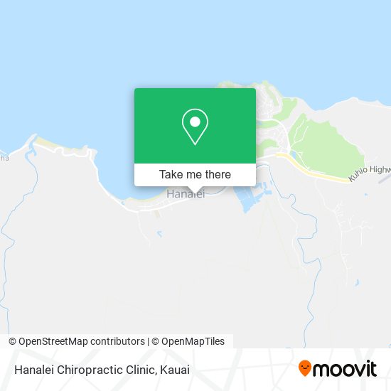 Hanalei Chiropractic Clinic map