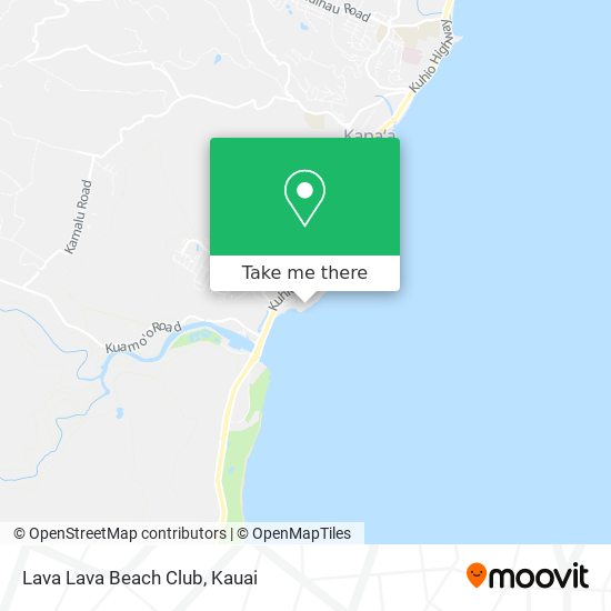 Mapa de Lava Lava Beach Club