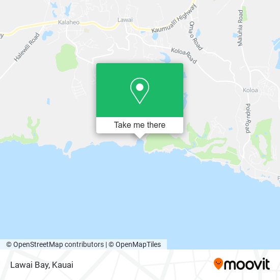 Mapa de Lawai Bay