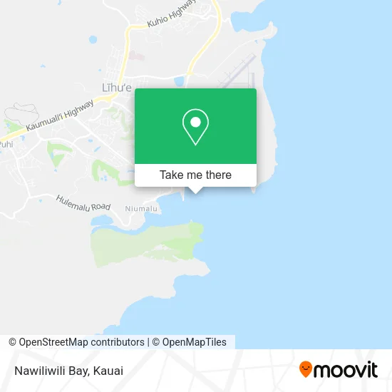Mapa de Nawiliwili Bay