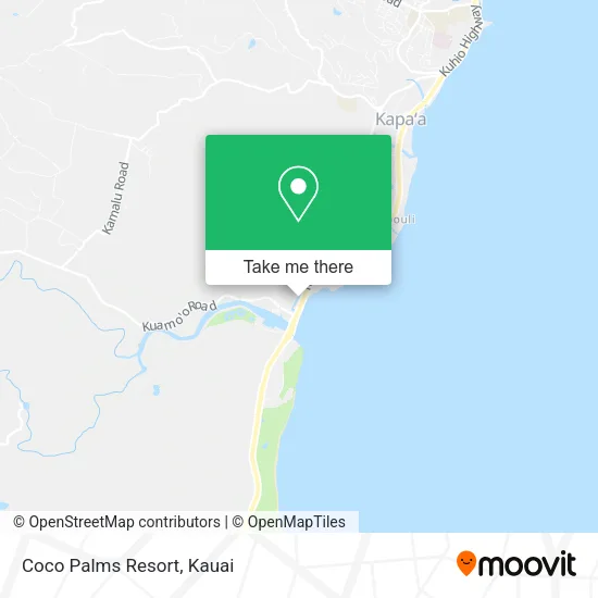 Coco Palms Resort map