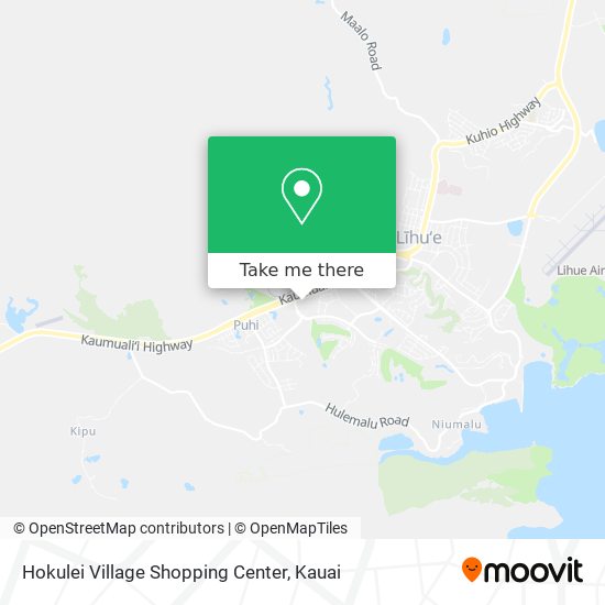 Mapa de Hokulei Village Shopping Center