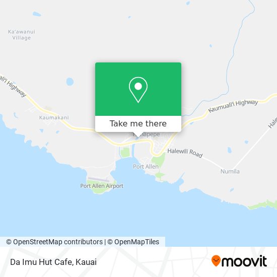 Da Imu Hut Cafe map