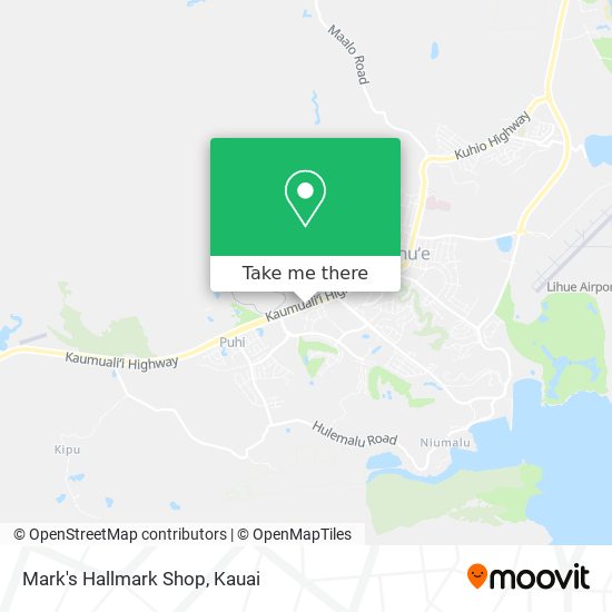 Mapa de Mark's Hallmark Shop