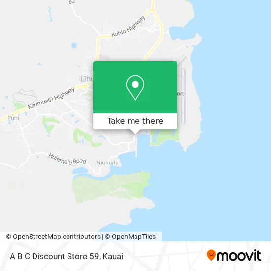 A B C Discount Store 59 map