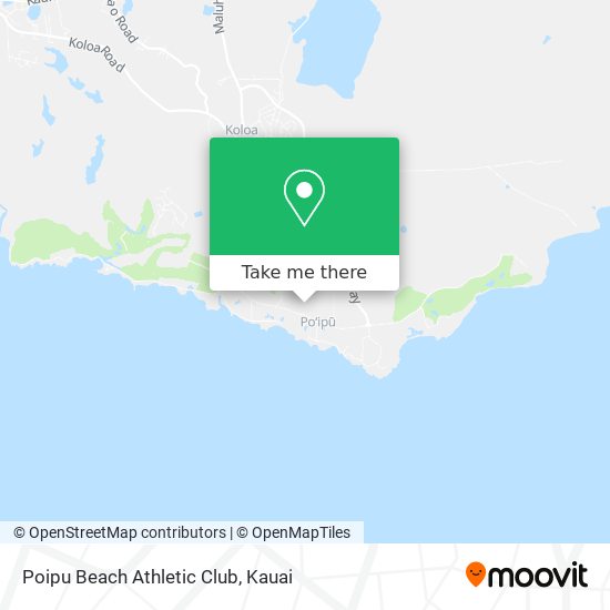 Mapa de Poipu Beach Athletic Club