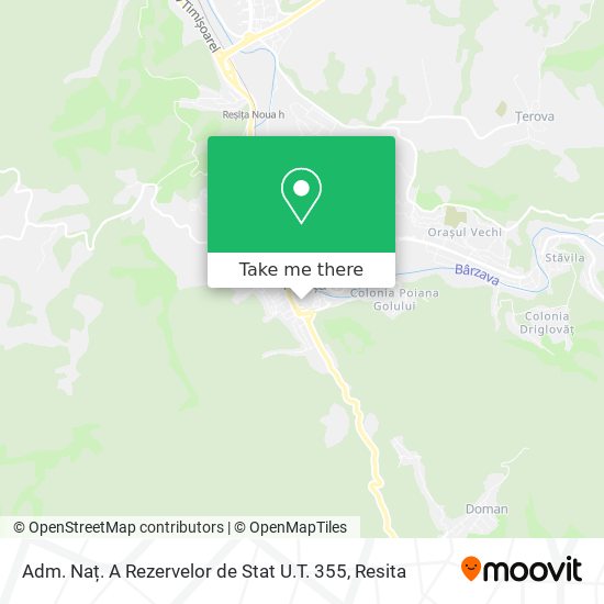 Adm. Naț. A Rezervelor de Stat U.T. 355 map