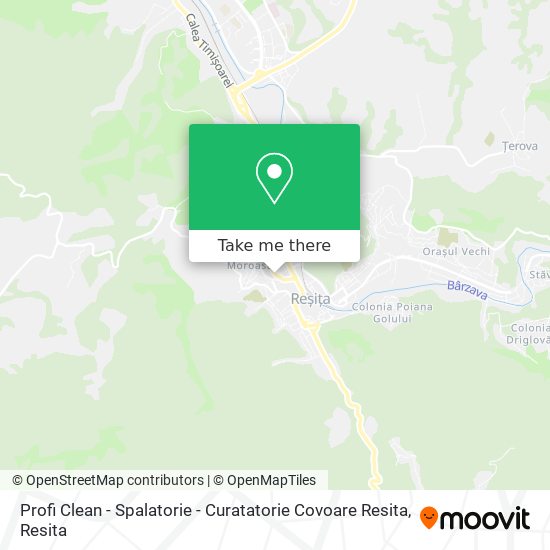 Profi Clean - Spalatorie - Curatatorie Covoare Resita map