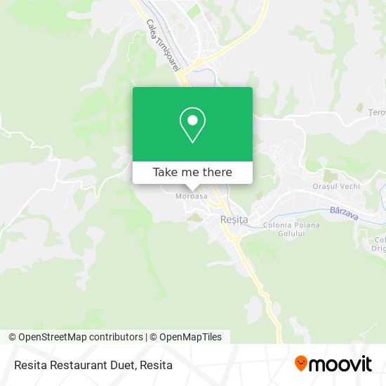 Resita Restaurant Duet map