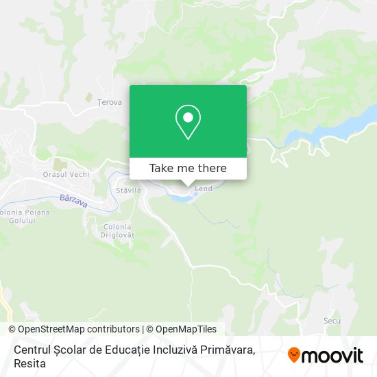 Centrul Școlar de Educație Incluzivă Primăvara map