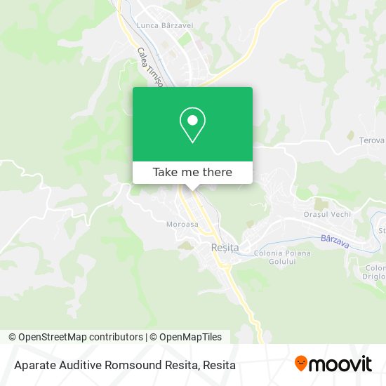 Aparate Auditive Romsound Resita map