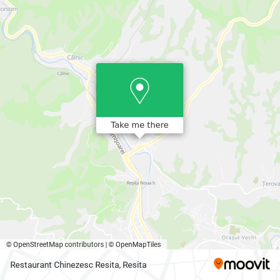 Restaurant Chinezesc Resita map