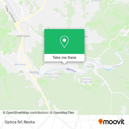 Optica Srl map