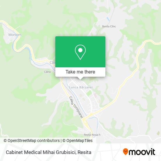 Cabinet Medical Mihai Grubisici map