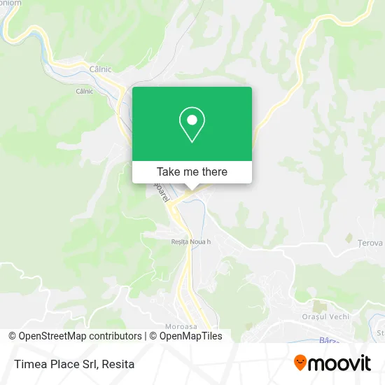 Timea Place Srl map