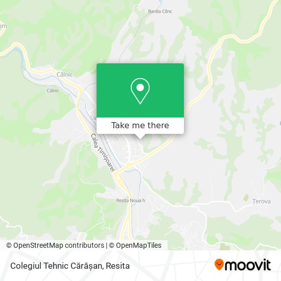 Colegiul Tehnic Cărășan map