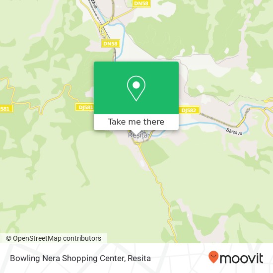 Bowling Nera Shopping Center map