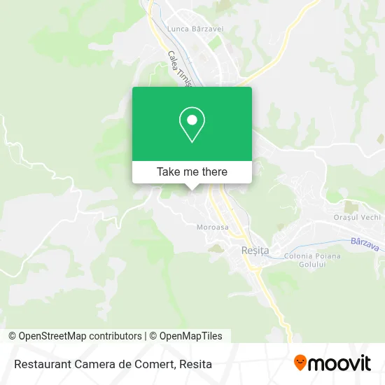 Restaurant Camera de Comert map