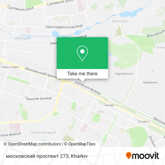 Карта московский проспект 273