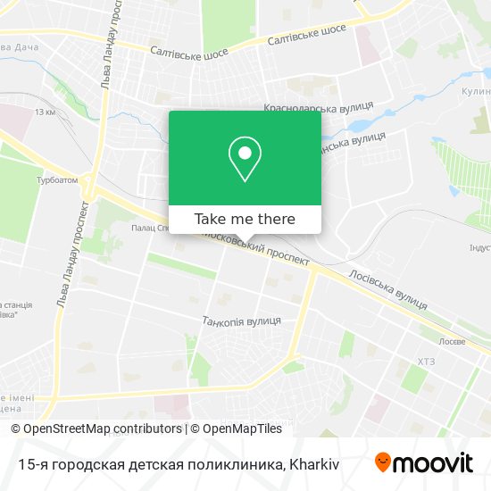 15-я городская детская поликлиника map