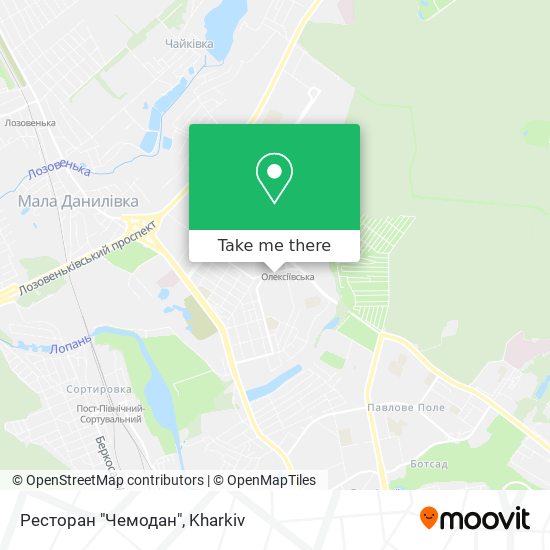 Ресторан "Чемодан" map