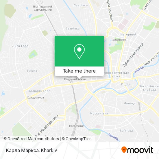 Карла Маркса map