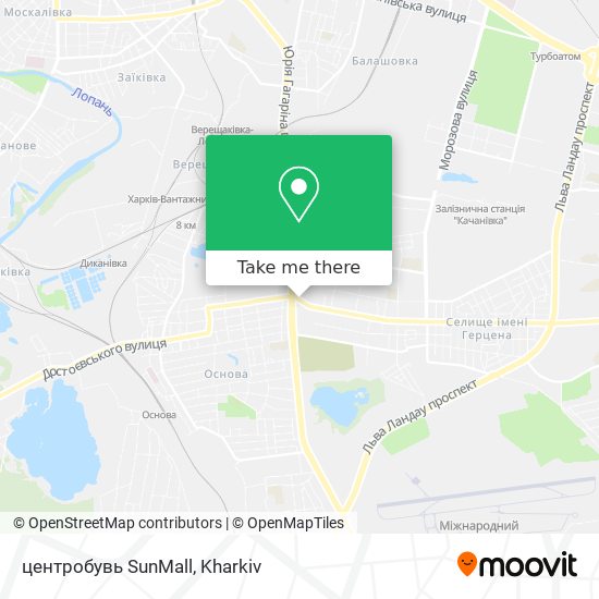 центробувь SunMall map