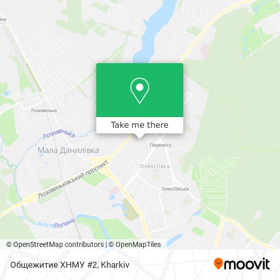 Общежитие ХНМУ #2 map