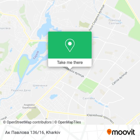 Карта Ак Павлова 136/16