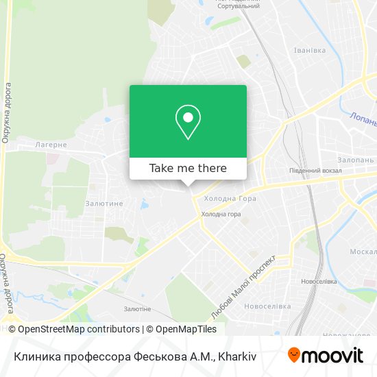 Клиника профессора Феськова А.М. map