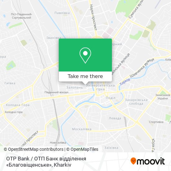OTP Bank / ОТП Банк відділення «Благовіщенське» map